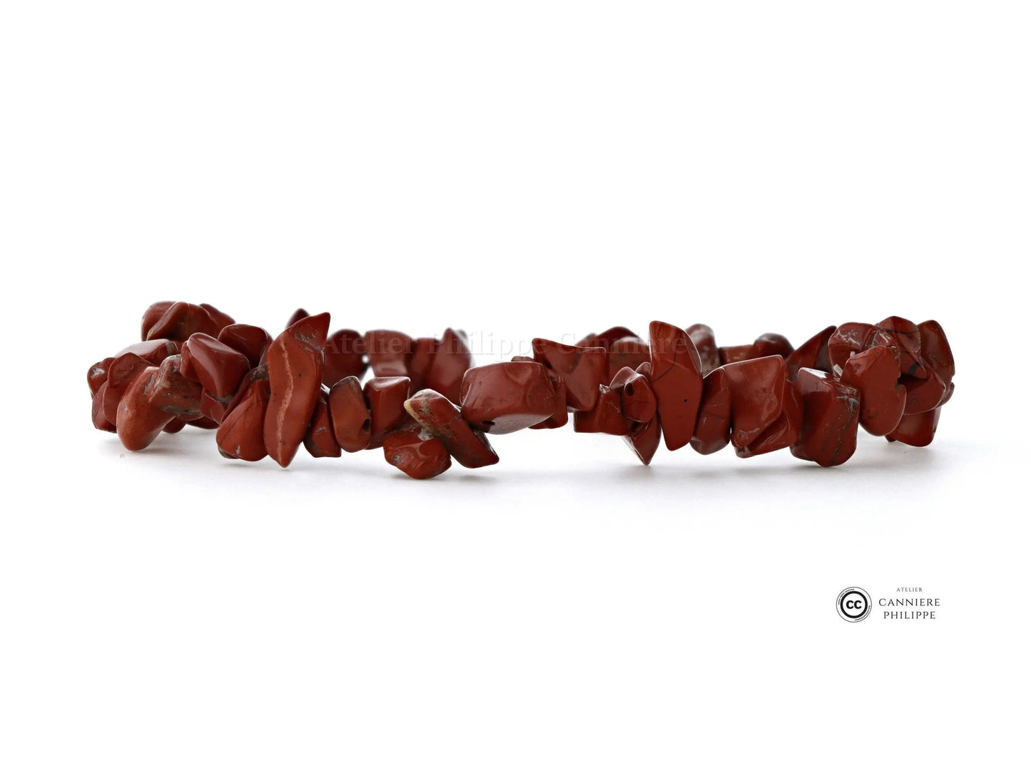 Bracelet Jaspe Rouge Baroque (Chips) Ma boutique