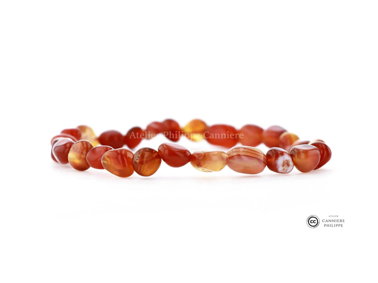 Bracelet Cornaline Grain Ma boutique