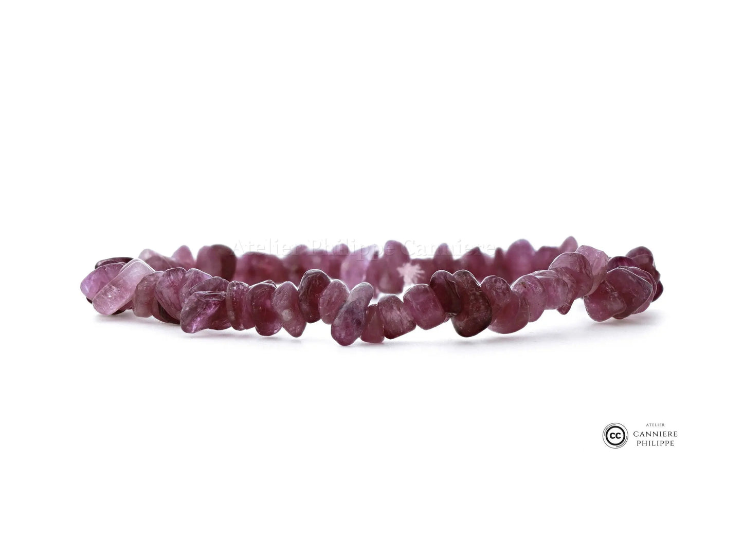 Bracelet Tourmaline Rose Baroque (Chips) Ma boutique