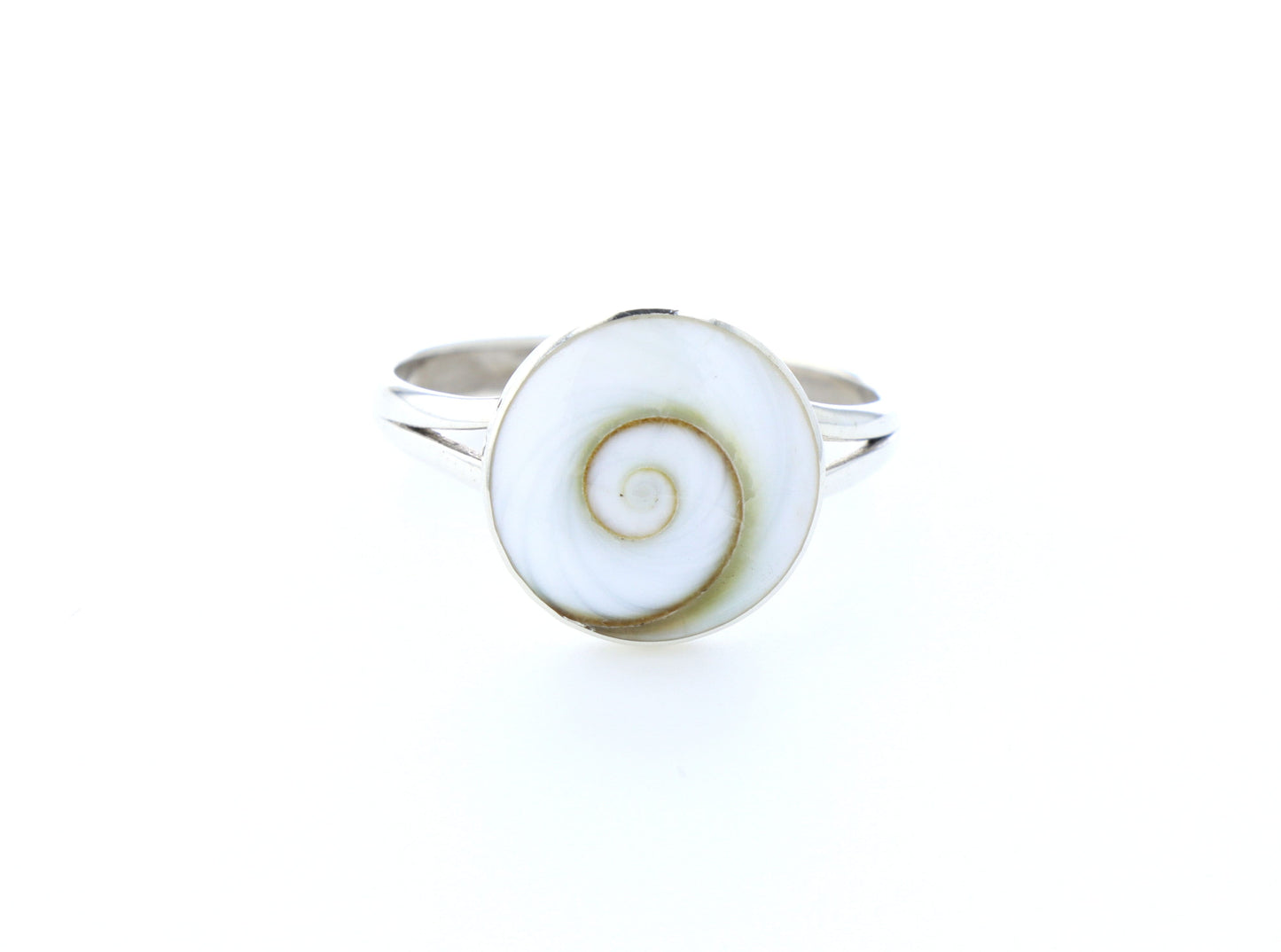 Bague Oeil de Sainte Lucie naturelle|Argent 925