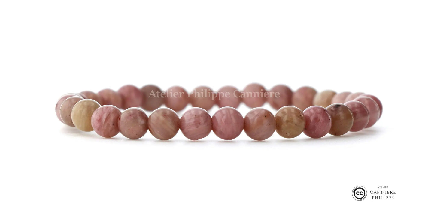 Bracelet Rhodonite en Perles Ma boutique