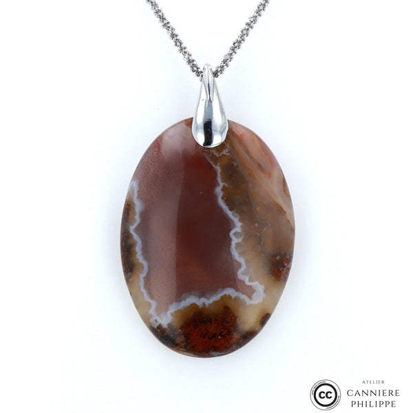 Pendentif Agate Maroc 1 La Taillerie