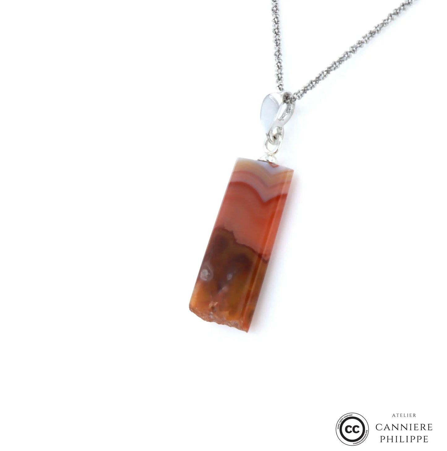 Pendentif Agate Maroc 2 La Taillerie