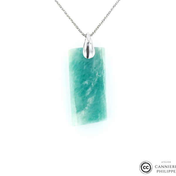 Pendentif Amazonite 1 La Taillerie