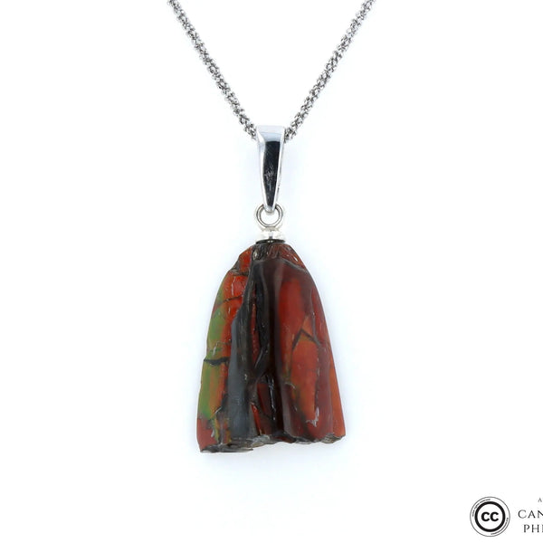 Pendentif Ammolite 1 La Taillerie