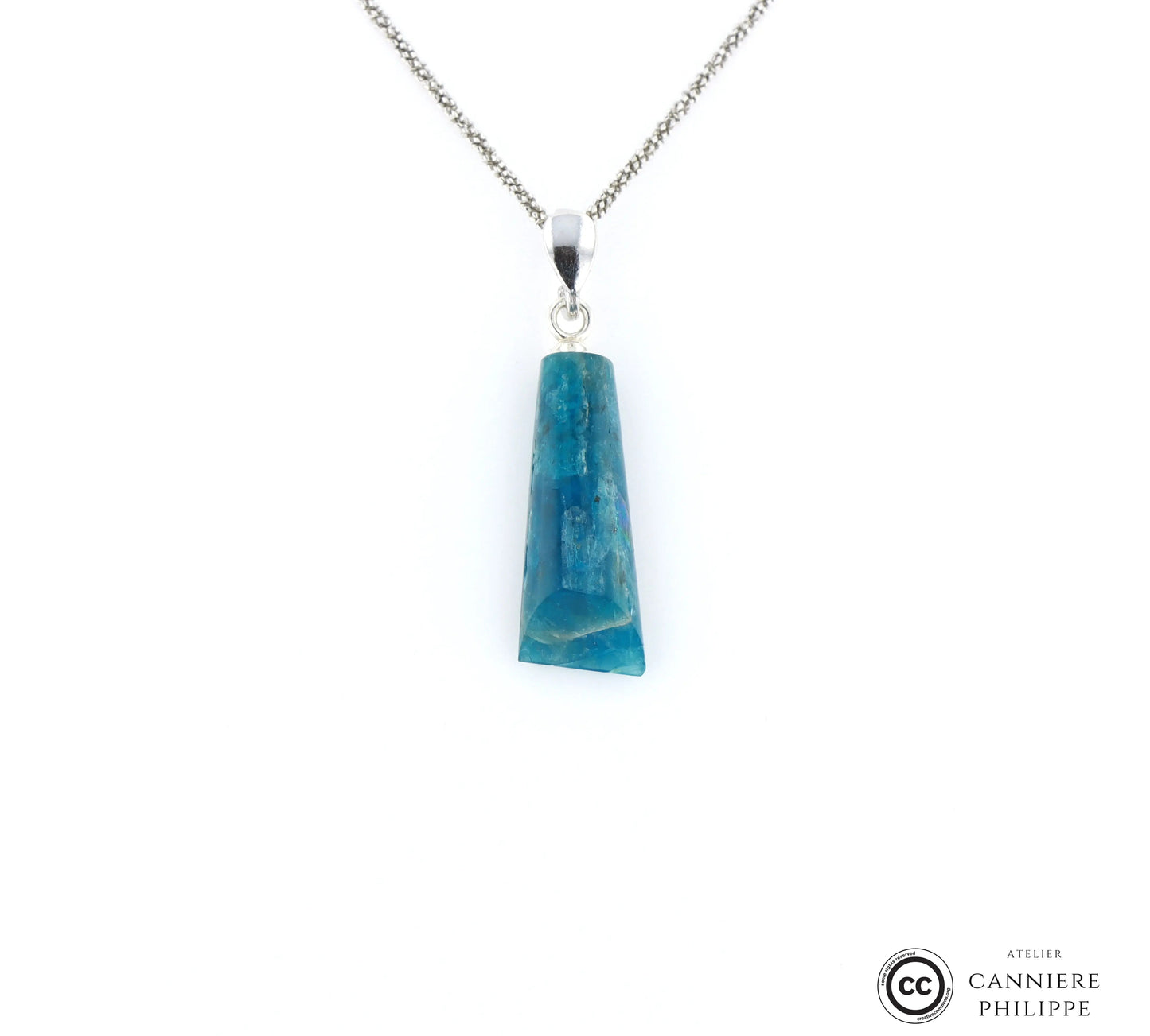 Pendentif Apatite 2 La Taillerie