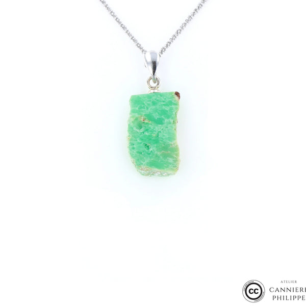Pendentif Chrysoprase 5 La Taillerie