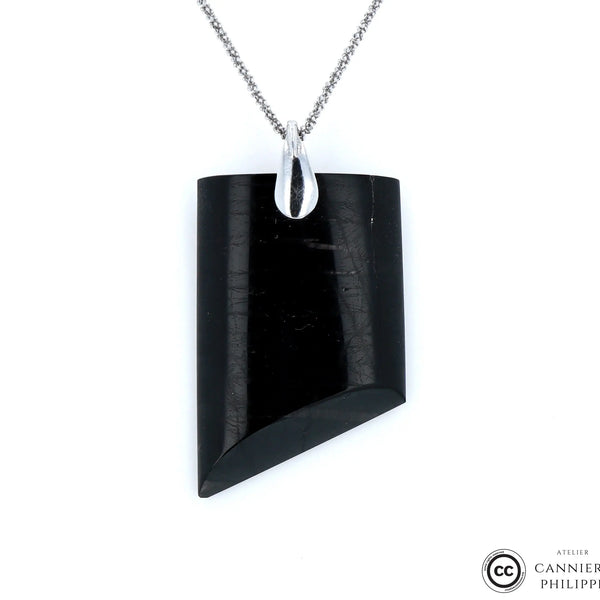 Pendentif Hyperstène 1 La Taillerie