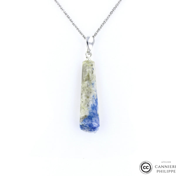 Pendentif Linarite 2 La Taillerie