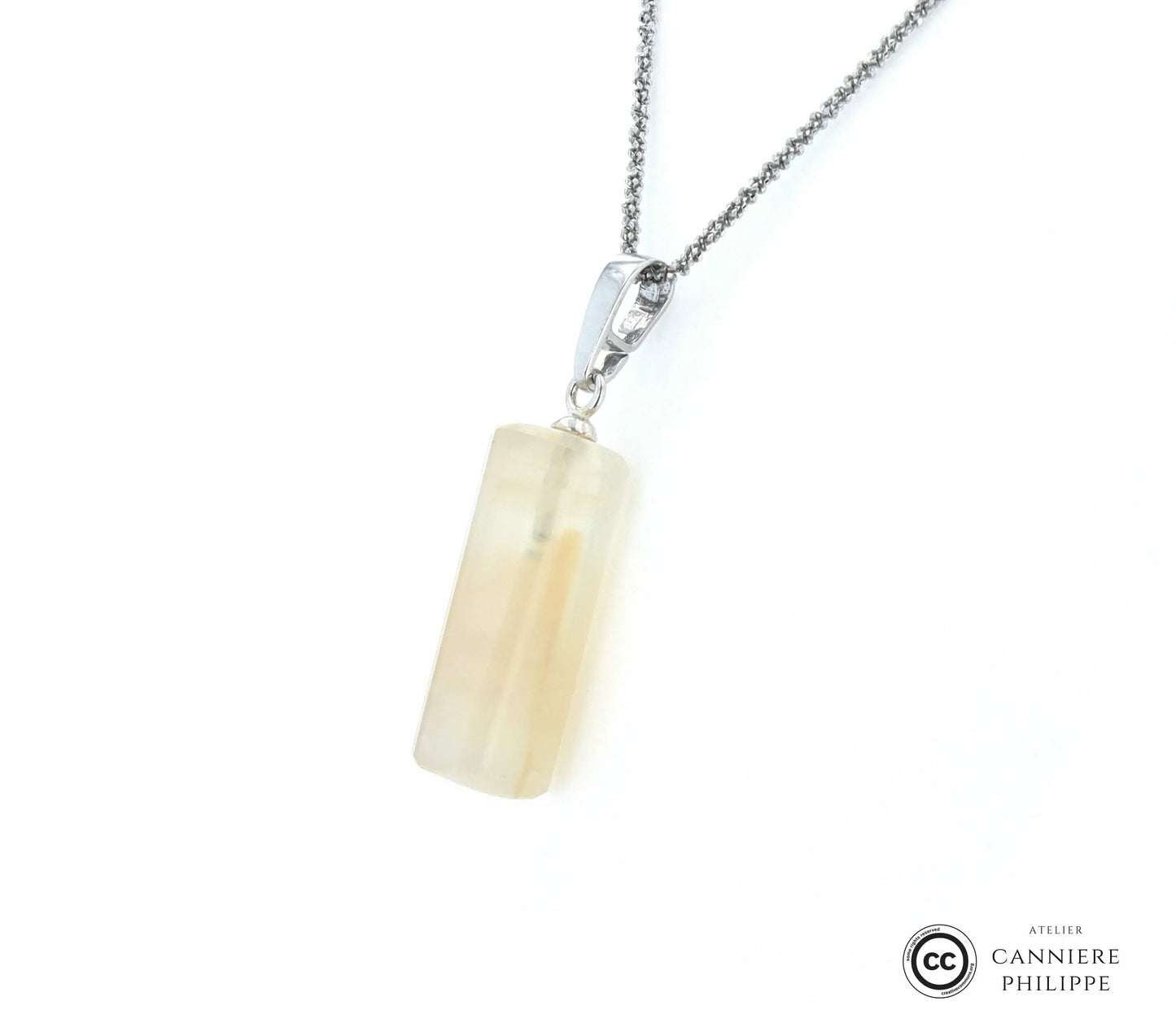 Pendentif Pierre de Lune 1 La Taillerie