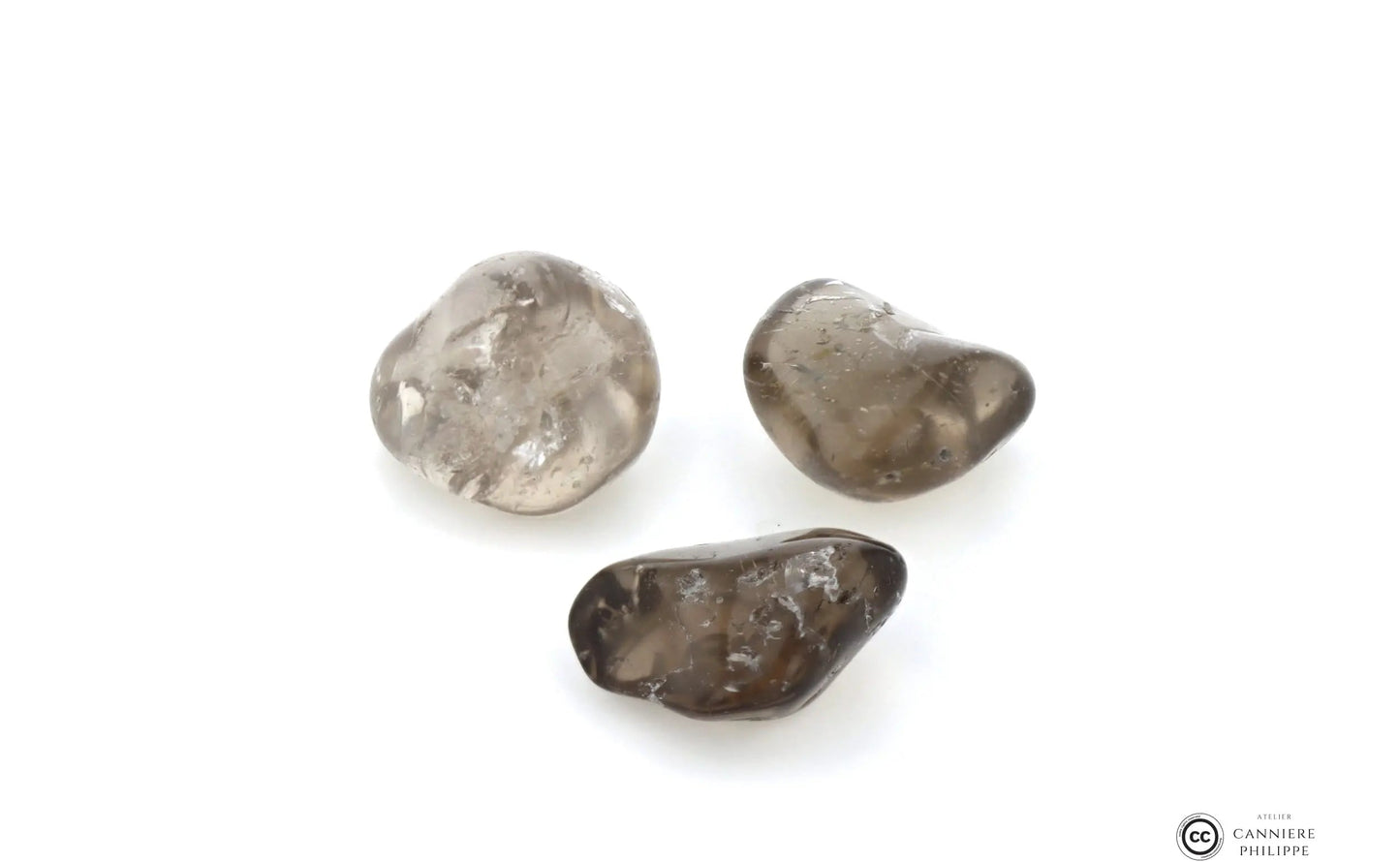 Quartz Fumé Pierre Roulée Ma boutique