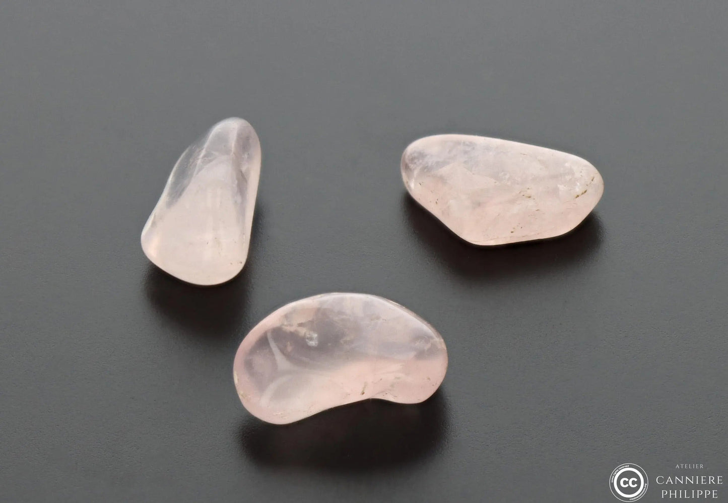 Quartz Rose Pierre Roulée Ma boutique