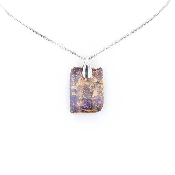 Pendentif Opale Bois Fossile 6 La Taillerie