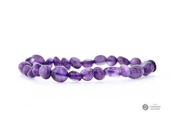 Bracelet Améthyste Grain Ma boutique