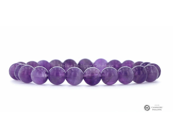 Bracelet Améthyste Perle Ma boutique