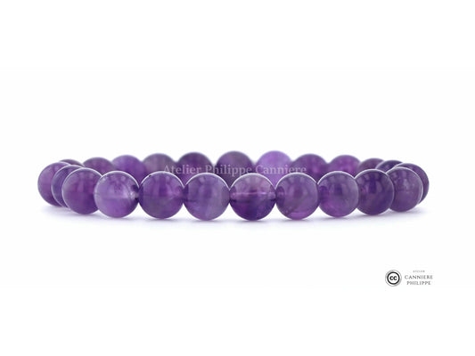 Bracelet Améthyste Perle Ma boutique