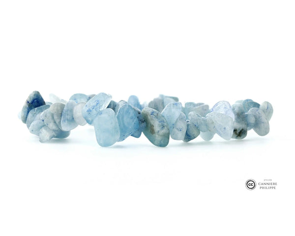 Bracelet Aigue Marine Baroque (Chips) Ma boutique