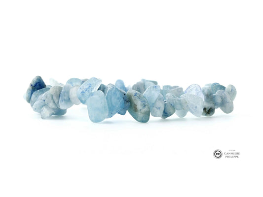 Bracelet Aigue Marine Baroque (Chips) Ma boutique