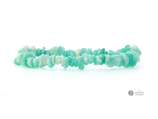 Bracelet Amazonite Baroque (Chips) Ma boutique