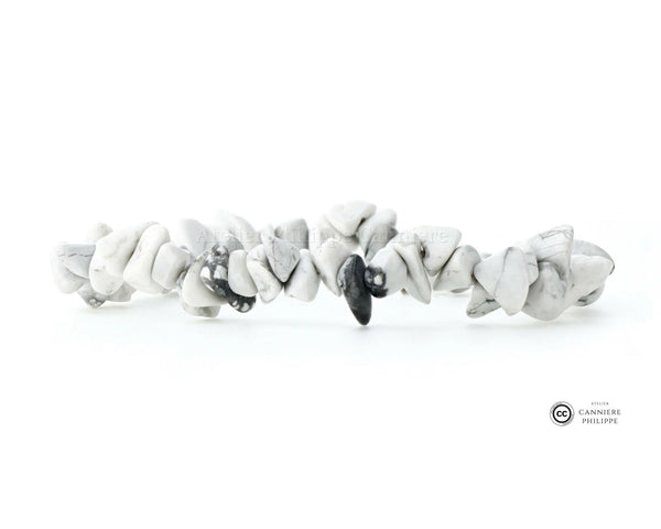 Bracelet Howlite Baroque (Chips) Ma boutique