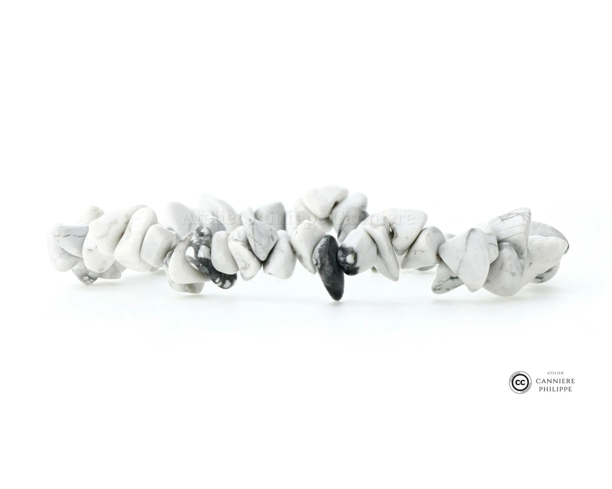 Bracelet Howlite Baroque (Chips) Ma boutique