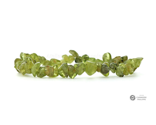 Bracelet Péridot Baroque (Chips) Ma boutique