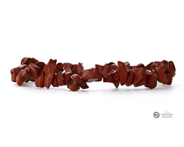 Bracelet Jaspe Rouge Baroque (Chips) Ma boutique