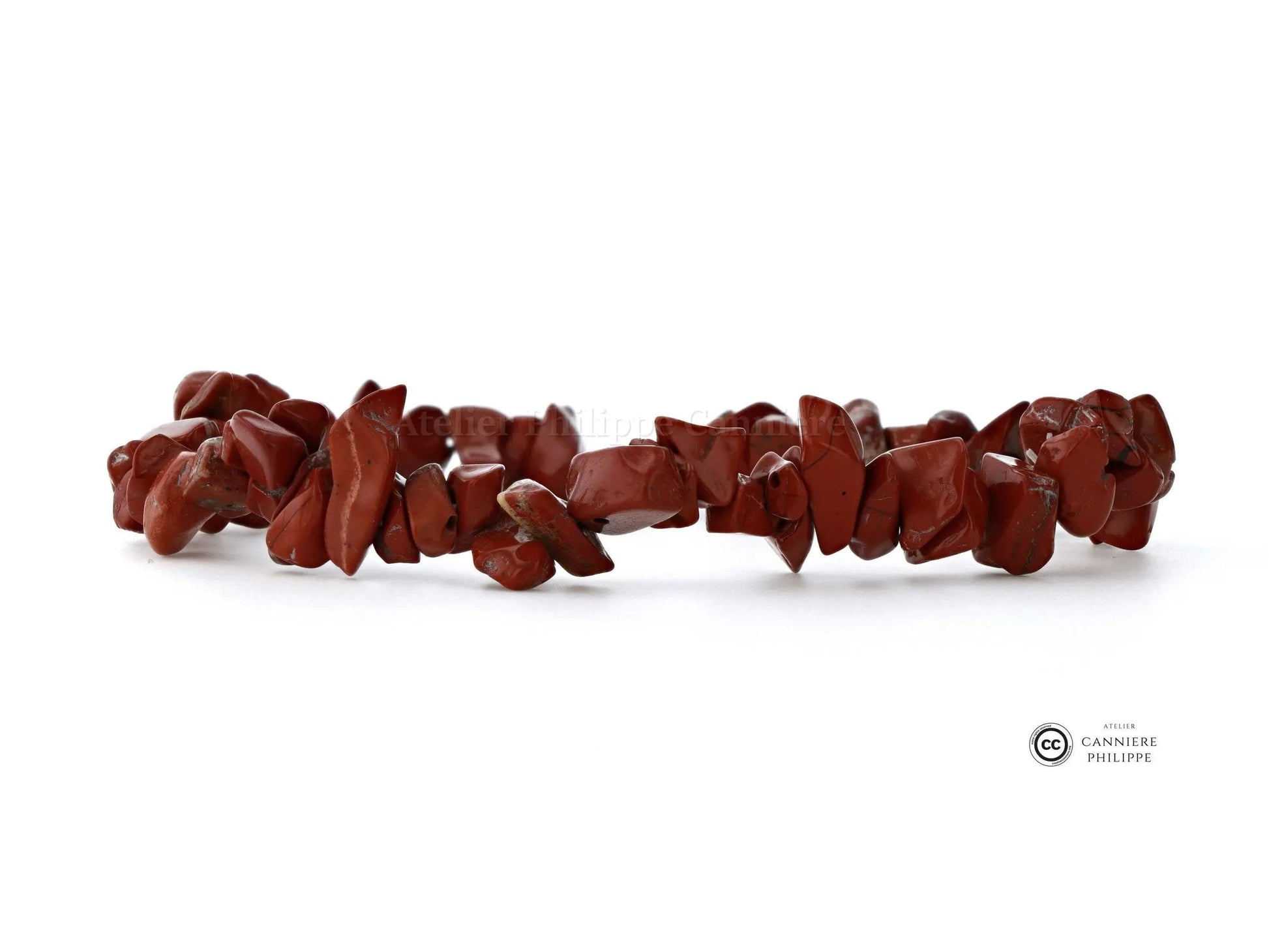 Bracelet Jaspe Rouge Baroque (Chips) Ma boutique