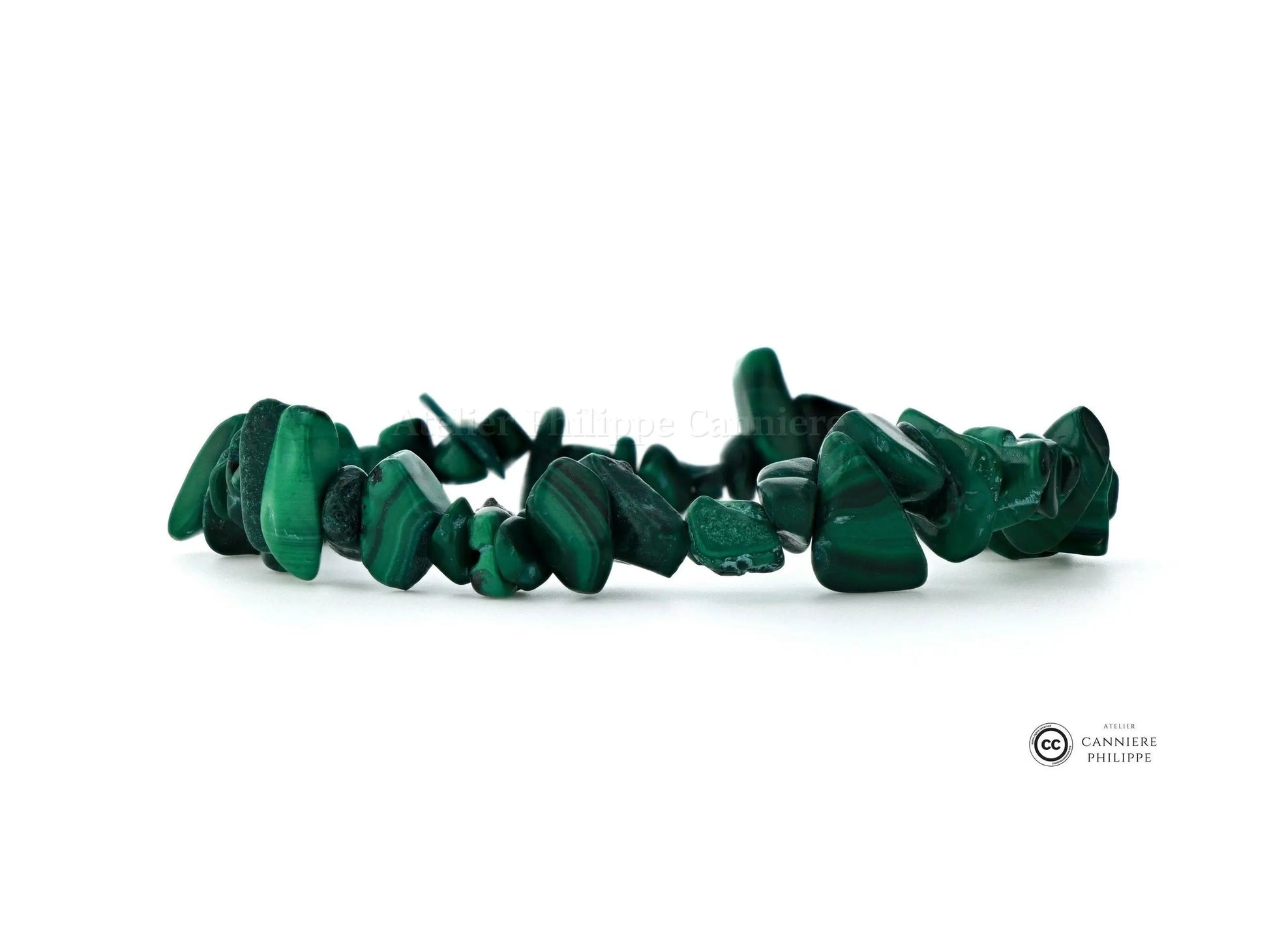 Bracelet Malachite Baroque (Chips) Ma boutique