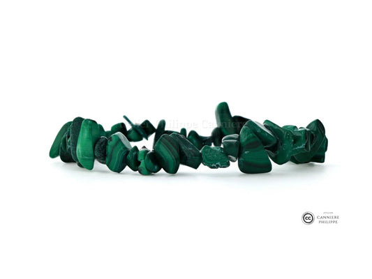 Bracelet Malachite Baroque (Chips) Ma boutique