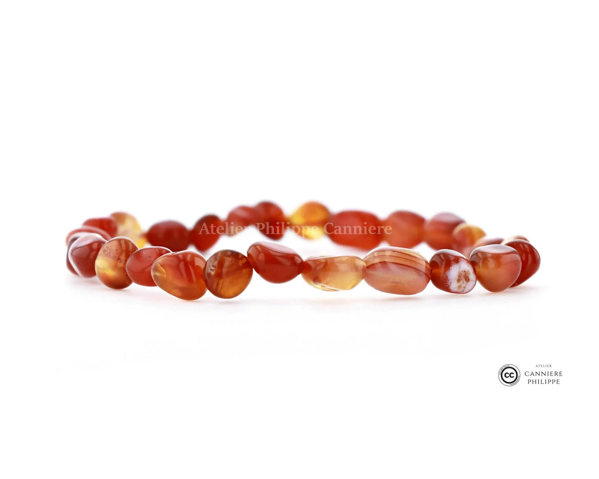 Bracelet Cornaline Grain Ma boutique