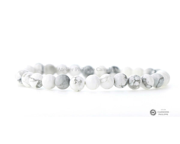 Bracelet Howlite Perle Ma boutique