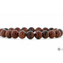 Bracelet Obsidienne brune Perle Ma boutique