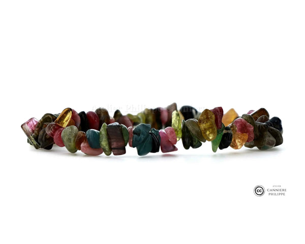 Bracelet Tourmaline Polychrome Baroque (Chips) Ma boutique