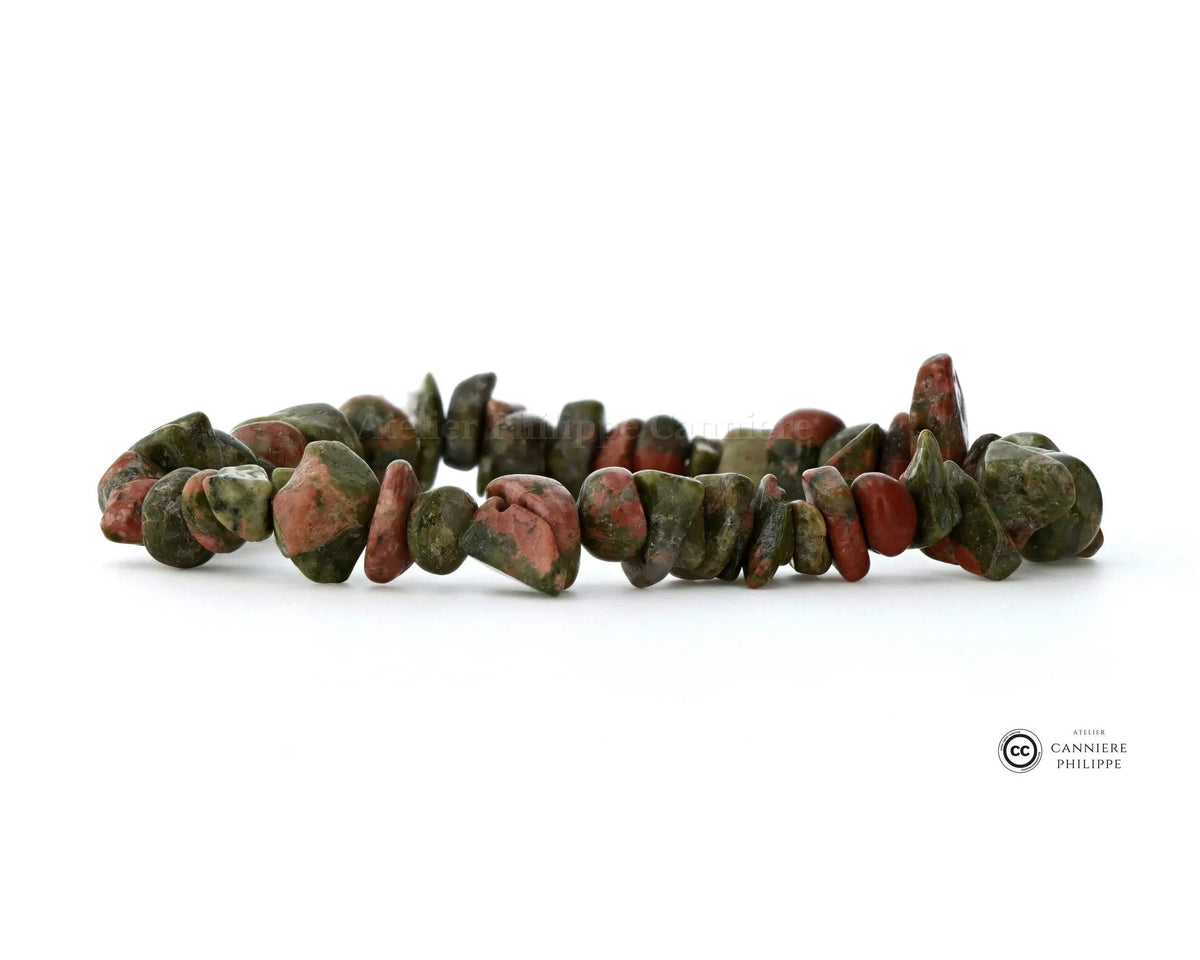 Bracelet Unakite Baroque (Chips) Ma boutique