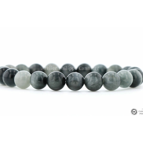 Bracelet Tourmaline Œil de Chat Perle Ma boutique