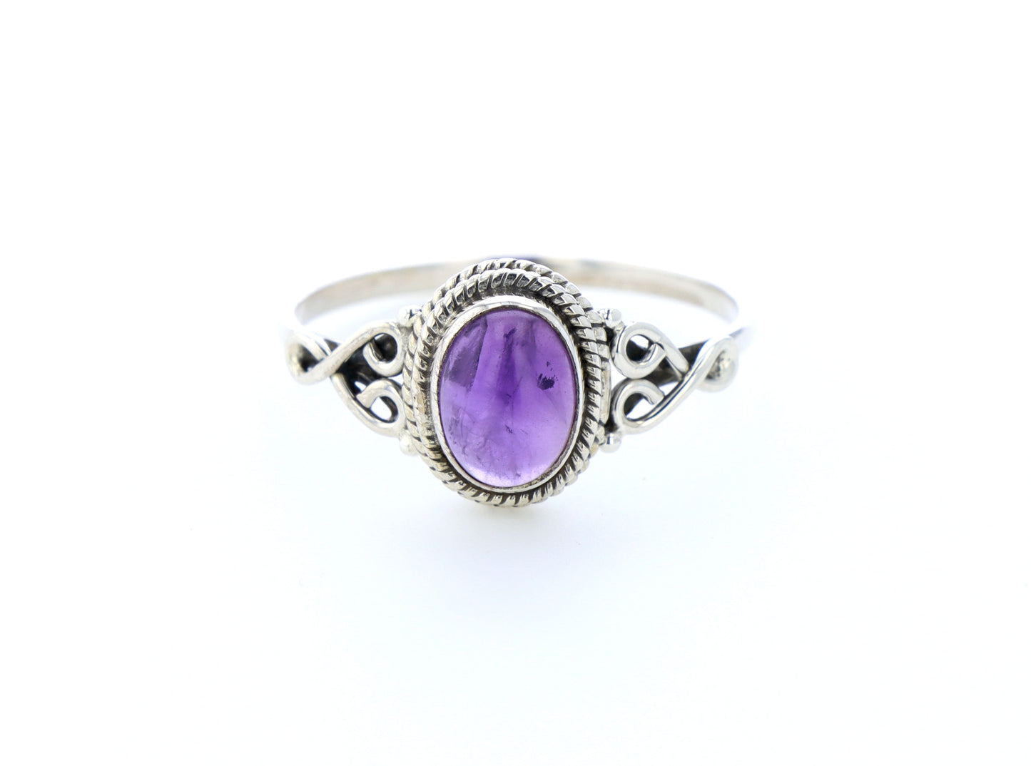 Bague Améthyste naturelle｜Argent 925