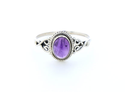Bague Améthyste naturelle｜Argent 925