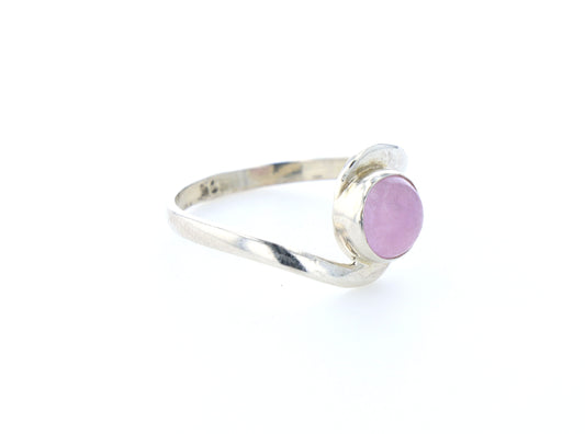 Bague Améthyste Lavande naturelle sur argent  1