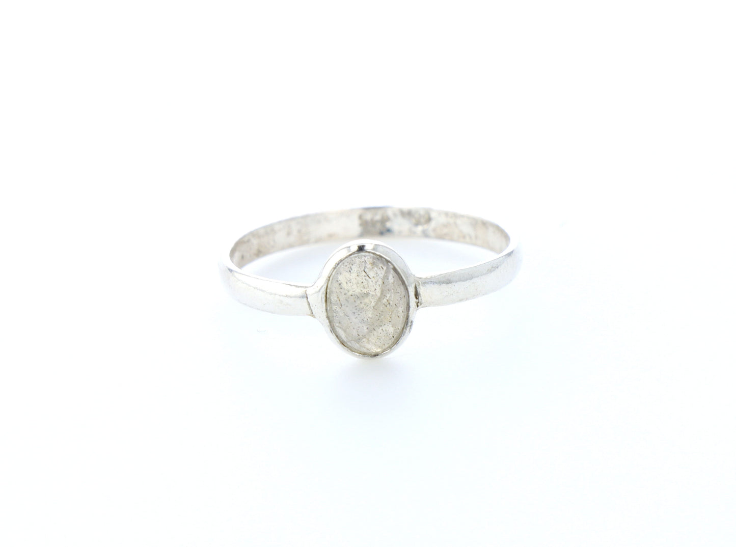 Bague labradorite naturelle｜Argent 925