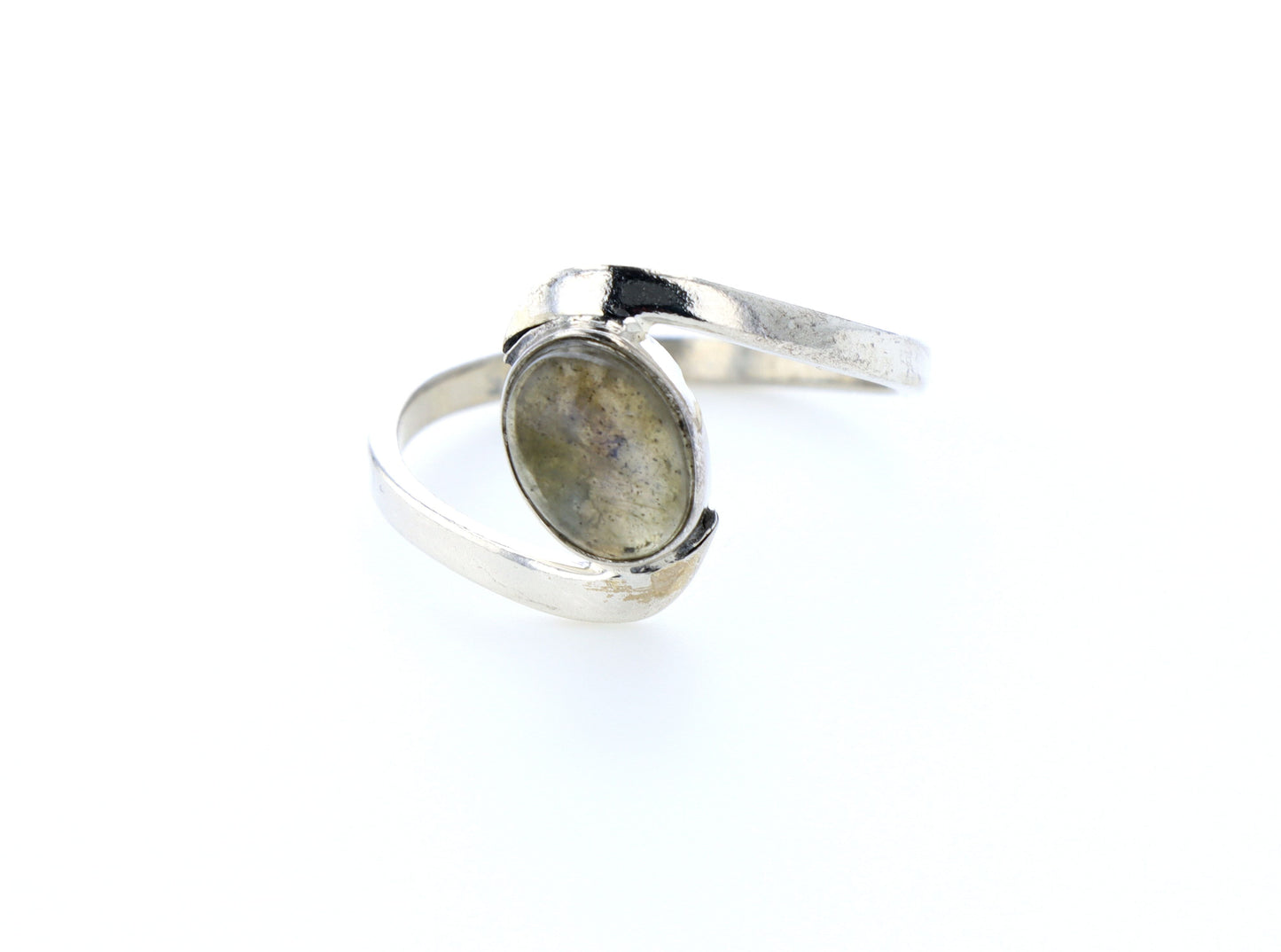 Bague labradorite naturelle｜Argent 925