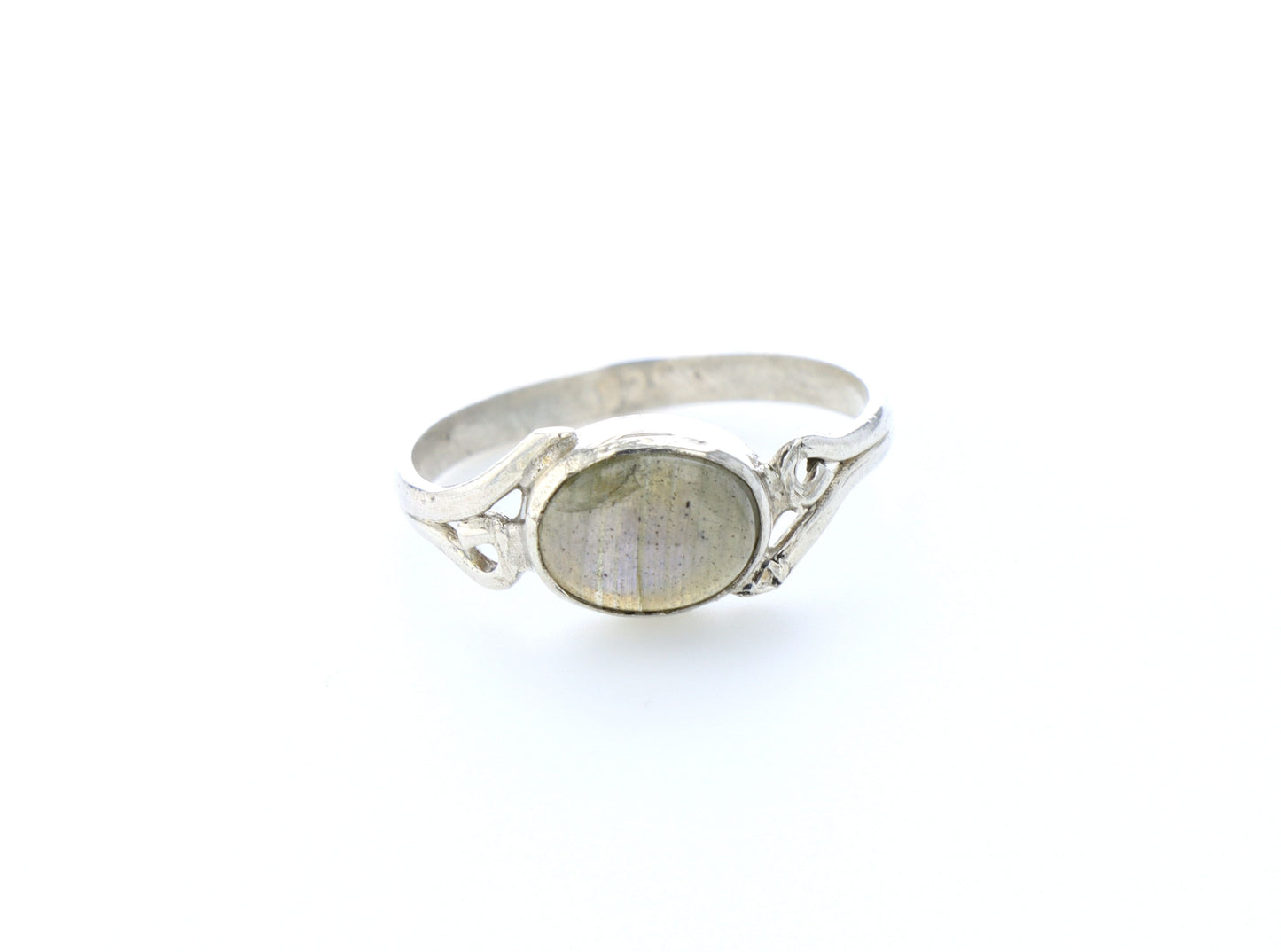 Bague labradorite naturelle｜Argent 925