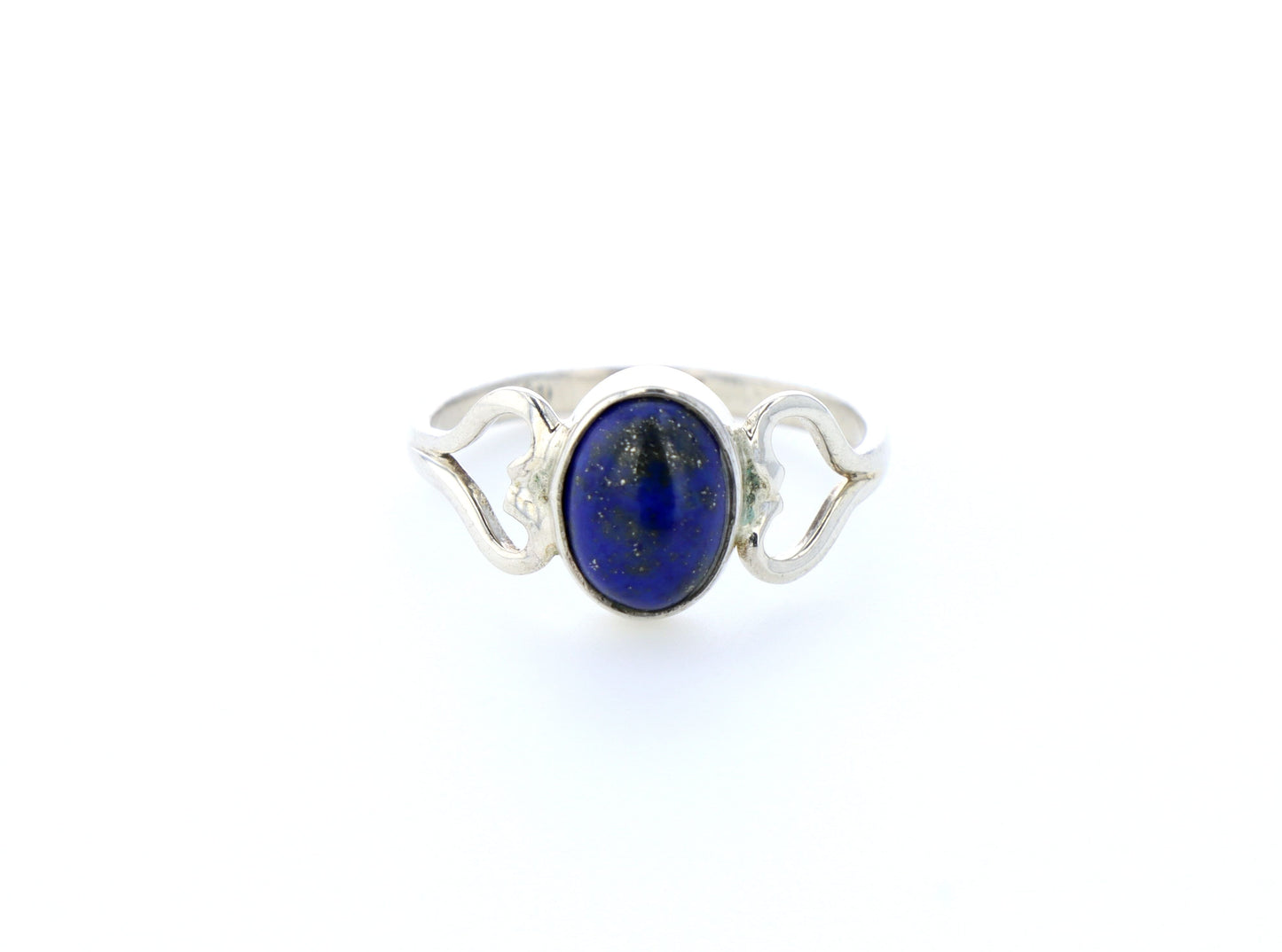 Bague lapis lazuli naturelle｜Argent 925