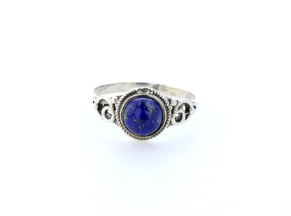 Bague lapis lazuli naturelle｜Argent 925