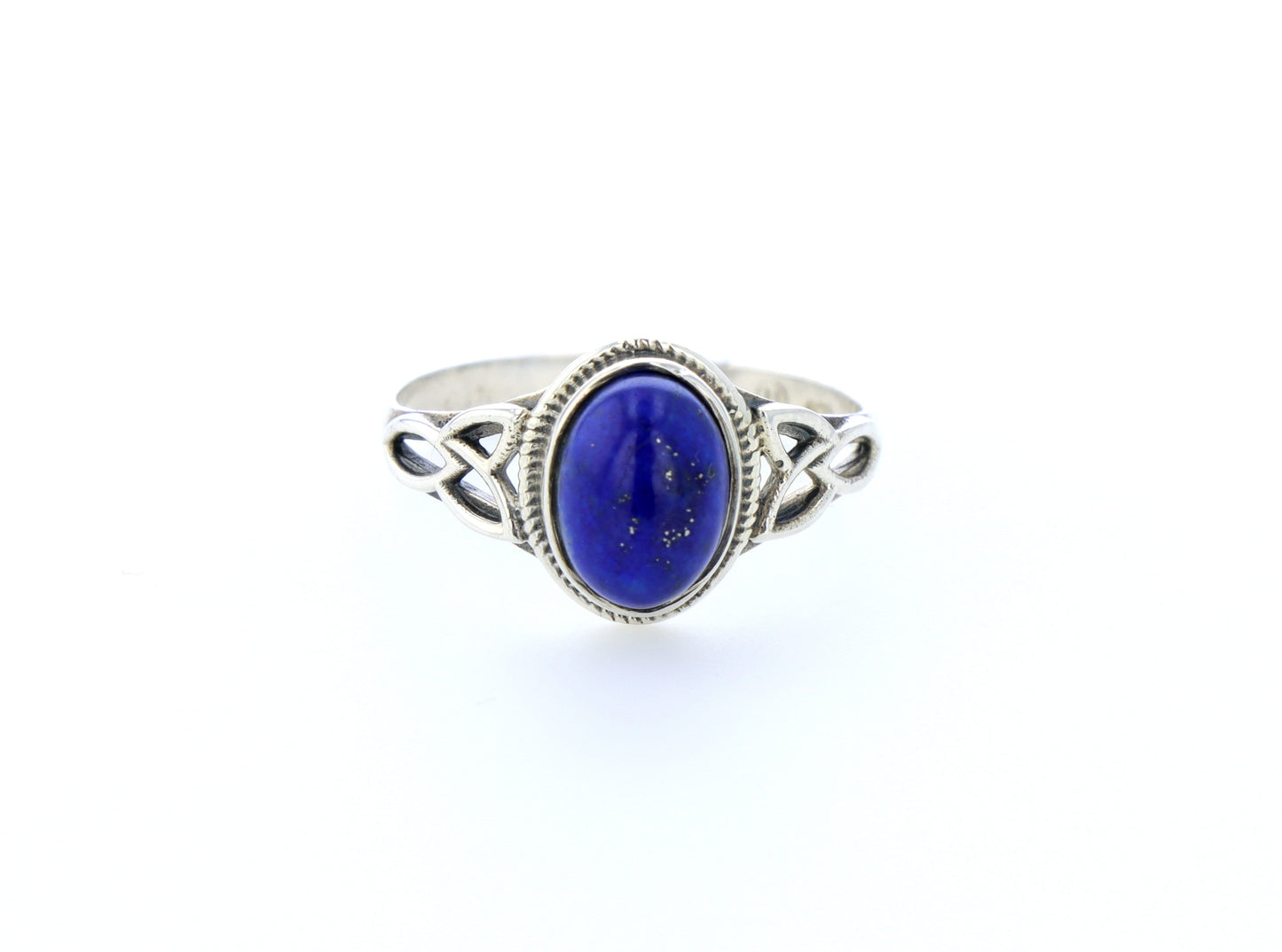 Bague lapis lazuli naturelle｜Argent 925