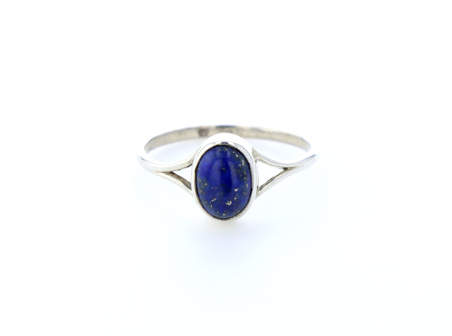 Bague lapis lazuli naturelle｜Argent 925