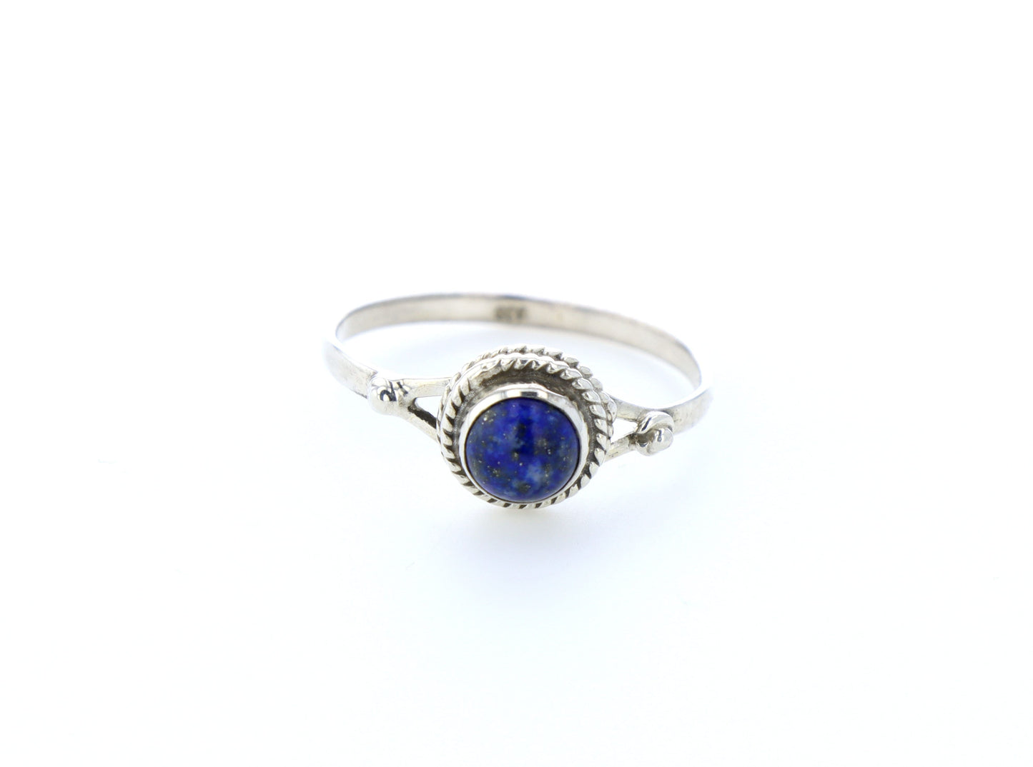 Bague lapis lazuli naturelle｜Argent 925