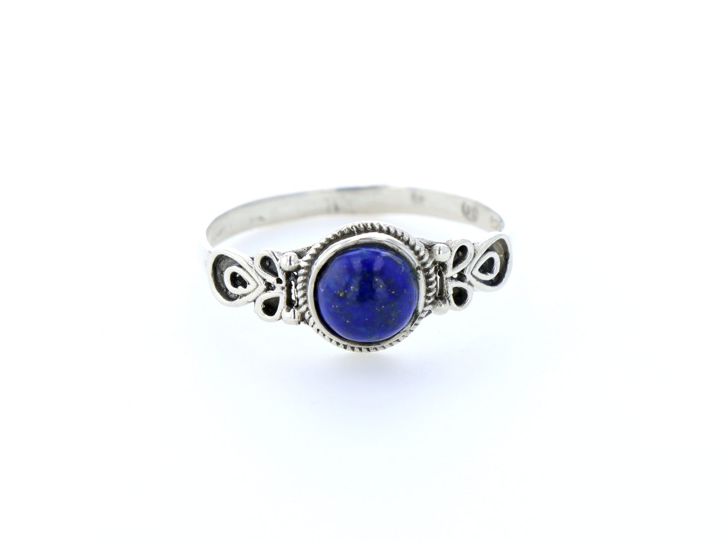 Bague lapis lazuli naturelle｜Argent 925