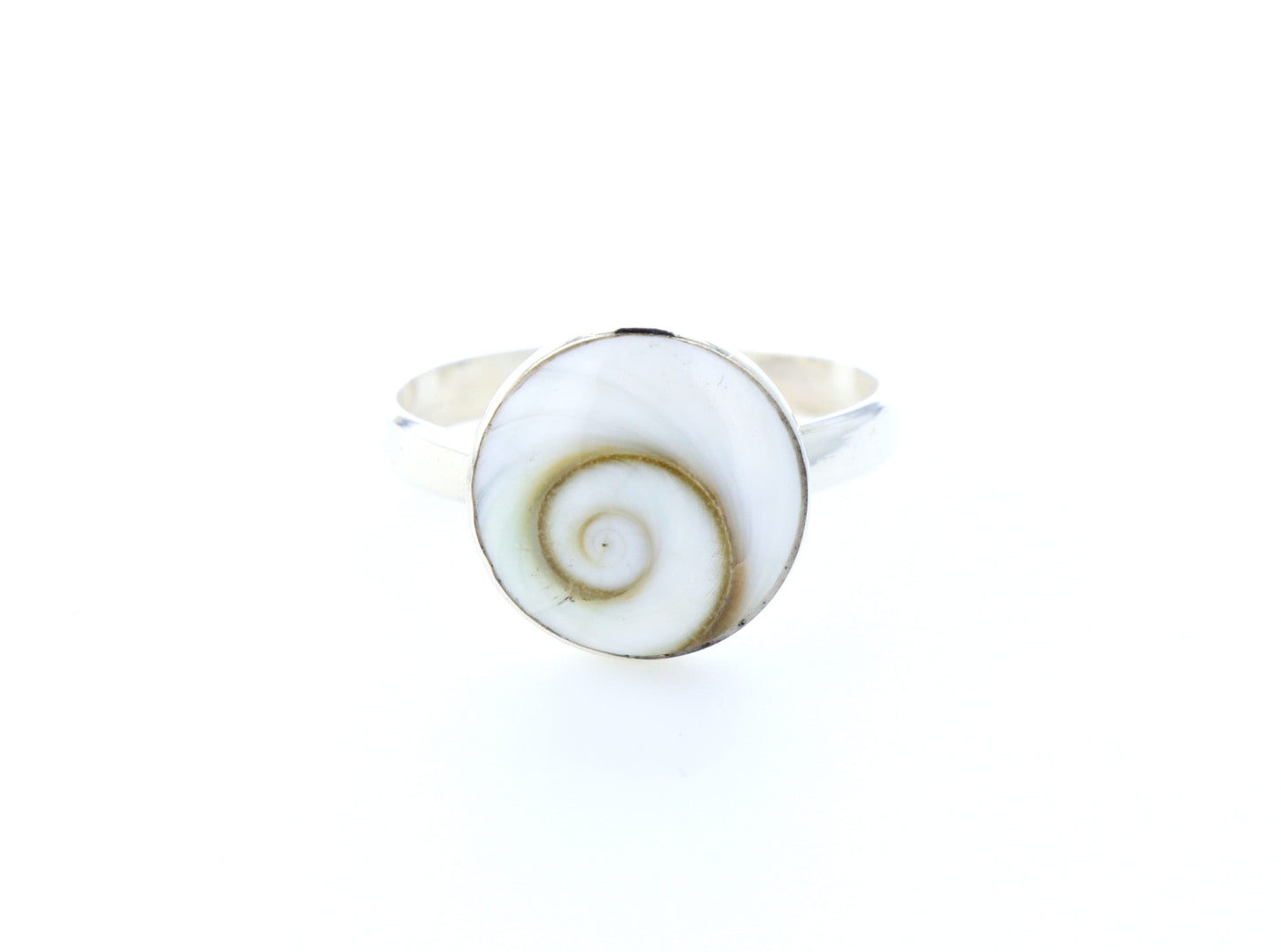 Bague Oeil de Sainte Lucie naturelle｜Argent 925