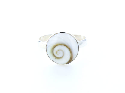 Bague Oeil de Sainte Lucie naturelle｜Argent 925